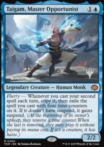 Taigam, Master Opportunist - Planeswalker symbol stamped promos