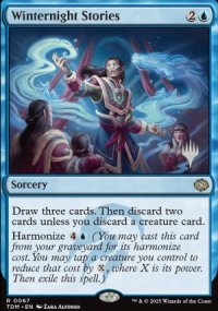 Winternight Stories - Planeswalker symbol stamped promos