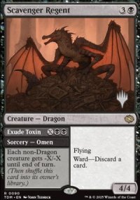 Scavenger Regent - Planeswalker symbol stamped promos