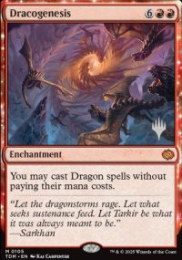 Dracogenesis - Planeswalker symbol stamped promos