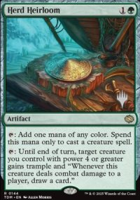 Herd Heirloom - Planeswalker symbol stamped promos