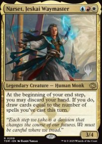 Narset, Jeskai Waymaster - Planeswalker symbol stamped promos