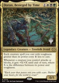 Doran, assi�g� par le temps - Planeswalker symbol stamped promos