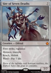 P�re des Sept morts - Planeswalker symbol stamped promos