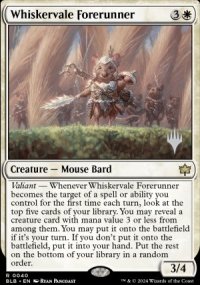 Prcurseur de Val-Moustache - Planeswalker symbol stamped promos