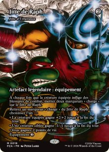 Jitte d'Umezawa - Teenage Mutant Ninja Turtles Source Material