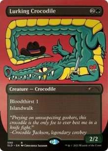 Crocodile en maraude - Secret Lair