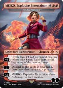 Chandra, meneuse de flammes - Secret Lair