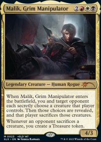 Malik, Grim Manipulator - 