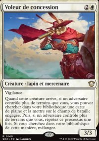Voleur de concession - Secrets of Strixhaven Commander Decks