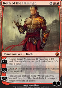 Koth of the Hammer - Scars of Mirrodin