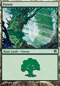 Forest 1 - Scars of Mirrodin