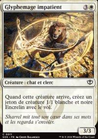 Glyphemage impatient - Secrets of Strixhaven