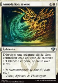 Annotation s�v�re - Secrets of Strixhaven