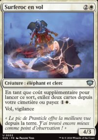 Surferoc en vol - Secrets of Strixhaven