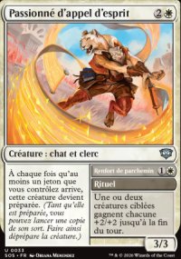 Passionn� d'appel d'esprit<br>Renfort de parchemin - Secrets of Strixhaven