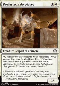 Professeur de pierre - Secrets of Strixhaven