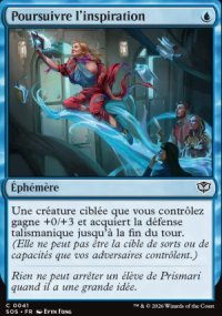Poursuivre l'inspiration - Secrets of Strixhaven