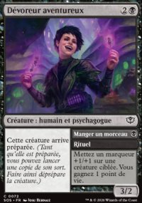 D�voreur aventureux<br>Manger un morceau - Secrets of Strixhaven
