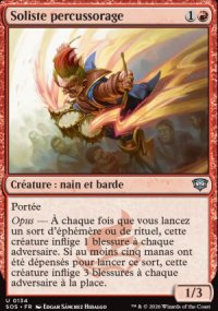 Soliste percussorage - Secrets of Strixhaven