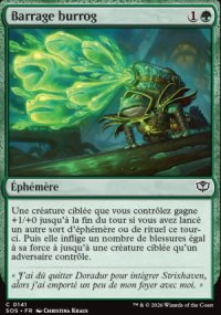Barrage burrog - Secrets of Strixhaven
