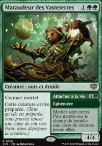Maraudeur des Vasteterres<br>Attacher � la vie - Secrets of Strixhaven