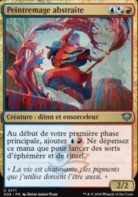 Peintremage abstraite - Secrets of Strixhaven