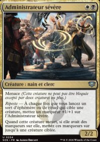 Administrateur s�v�re - Secrets of Strixhaven