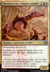 Paresseux des reliques surpris - Secrets of Strixhaven