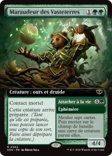 Maraudeur des Vasteterres<br>Attacher � la vie - Secrets of Strixhaven