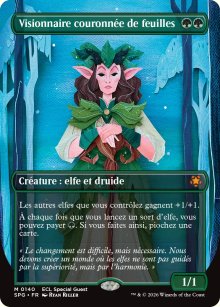 Visionnaire couronn�e de feuilles - Special Guests