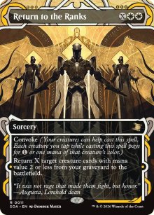 Return to the Ranks - Secrets of Strixhaven Mystical Archive