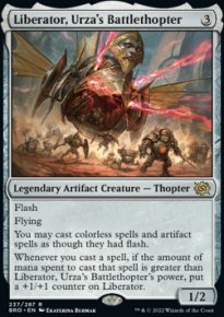 Liberator, Urza's Battlethopter 1 - The Brothers War