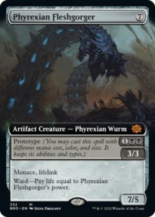 Phyrexian Fleshgorger 2 - The Brothers War