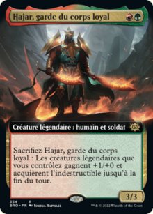 Hajar, garde du corps loyal - 