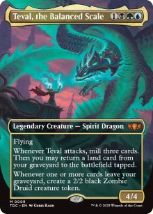 Teval, the Balanced Scale - Tarkir: Dragonstorm Commander Decks