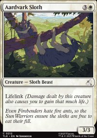 Oryctrope-paresseux - Avatar: The Last Airbender Eternal-Legal