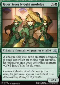 Guerrires kyoshi modles - Avatar: The Last Airbender Eternal-Legal