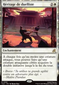 Hritage de duelliste - Avatar: The Last Airbender Eternal-Legal