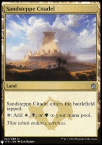 Citadelle de la steppe de sable - 