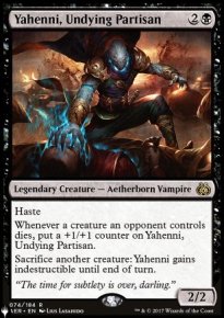 Yahenni, partisan immortel - The List