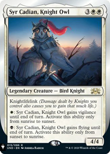 Syr Cadian, Knight Owl - 