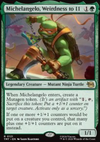 Michelangelo, Weirdness to 11 - Teenage Mutant Ninja Turtles