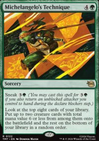 Michelangelo's Technique - Teenage Mutant Ninja Turtles