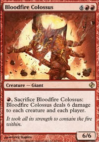 Bloodfire Colossus - Venser vs. Koth