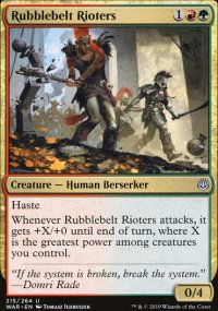 Rubblebelt Rioters - 
