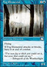 Fog Elemental - Weatherlight