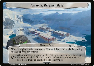 Antarctic Research Base - 