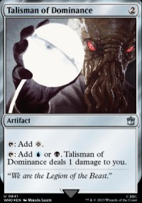 Talisman of Dominance 2 - Doctor Who