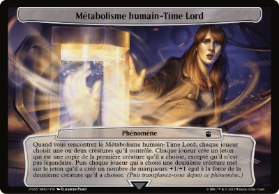 Mtabolisme humain-Time Lord - 